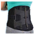 Hely & Weber Support Orthosis Twin V Lite 420 Lumbar Back Black Size Small Each - 420-S