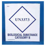 Therapak Label UN3373 Biological Substance Category B 500/Package - 22130067