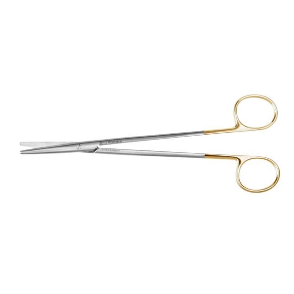 BR Surgical, LLC Scissors Metzenbaum 14" Blunt/Blunt Smooth Curved Tungsten Carbide Each - BR08-28535
