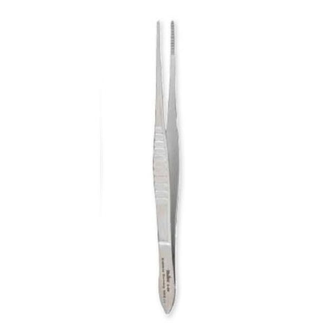 Miltex Forcep Dressing 5" Serrated Tips Stainless Steel Each - Integra Miltex - 6-26