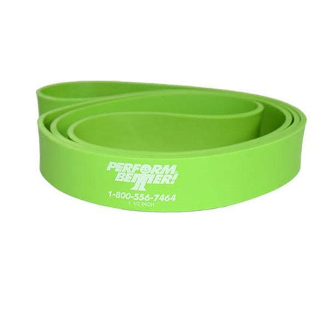 MF Athletic Co. Band Exercise SuperBand 40x1.5" Green 100-120lb Rubber Each - 1213-07