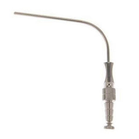 BR Surgical, LLC Tube ENT Suction Frazier 7-1/2" 5Fr 30 Degree Stainless Steel Each - BR46-29505