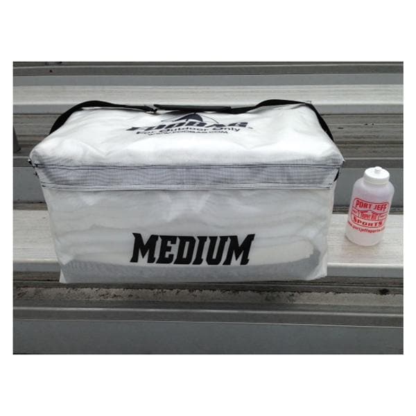Foobag Inc Bag Weather Repellant 15x24x12" Clear Vlcr Duffle Styl Hndl/Rmvbl Shldr Strp Each - F002