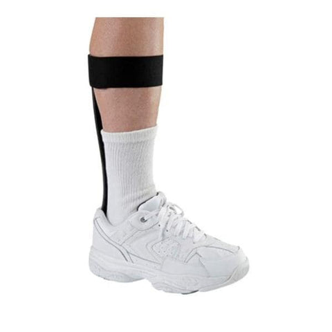 Ossur America Brace Support AFO Light Ft/Ank Carbon Fiber Black Sz Medium 34-38cm Calf Left Each - Royce Medical - O-121024