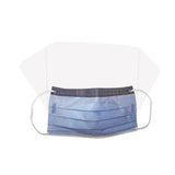 Aspen Surgical Mask Procedure ASTM Level 1 Pleated Blue 500/Ca - 15111