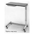 NK Medical Products Table Overbed 100lb Capacity Walnut Laminate Top 18x32" Each - 124V