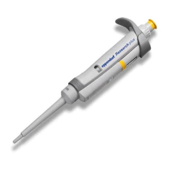 Eppendorf North America Eppendorf Research Plus Adjustable Volume Pipette 10-100uL Yellow Each - 3123000047