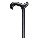 Harvey Surgical Cane Single Elegant Wood 250lb Capacity 36" Ebony Adult Each - 9765000