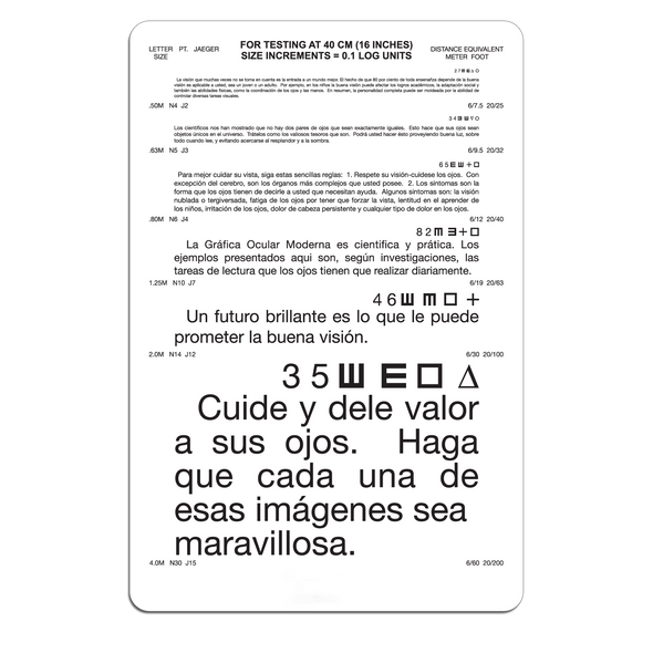 SPANISH NEAR POINT CARD