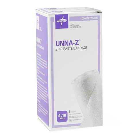 Medline Industries Inc Bandage Compression Zinc Oxide 4"x10yd 12/Ca - NONUNNA14
