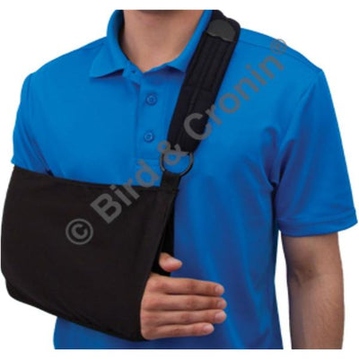 Bird & Cronin Sling Adult Arm Cotton Black Size Large Each - 8140794