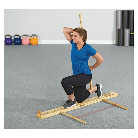 MF Athletic Co. Test Kit Functional Movement Screen Professional Bamboo/Urethane With Bag Eachch - 3801-02