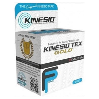 Kinesio USA Corp, Ltd Tape Kinesiology Kinesio Tex Gold Ctn/Elstc/Acrlc 2"x5.5yd Adhs Blu 6Rl/Box - GKT25024FP