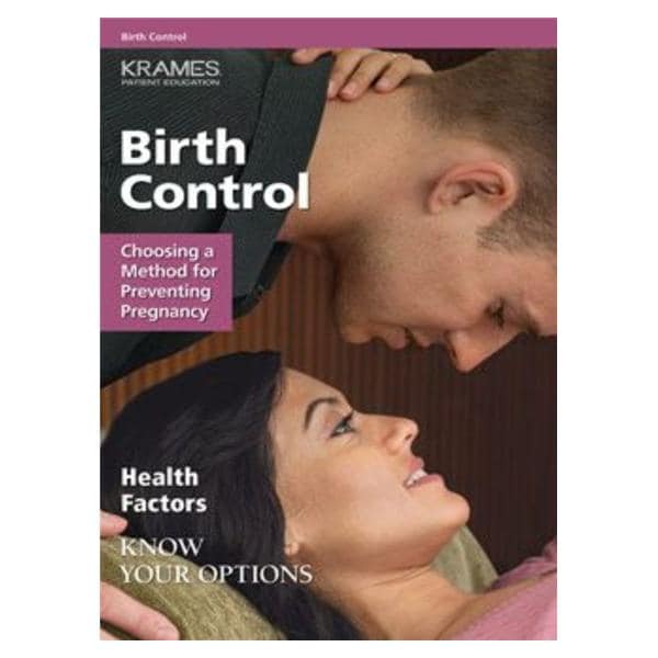 Krames Communications Booklet Educational Birth Control Eachch - 11938