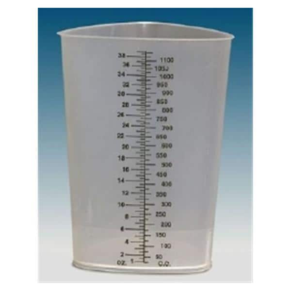 Plasti Container Graduated Polypropylene 1200cc 200/Ca - Products Inc - 1150