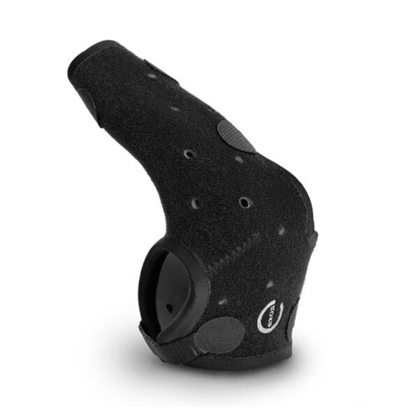 DJO, Inc Brace Gutter Fracture Exos Adult Radial Hand Black Size X-Large Left Each - 126-71-1111