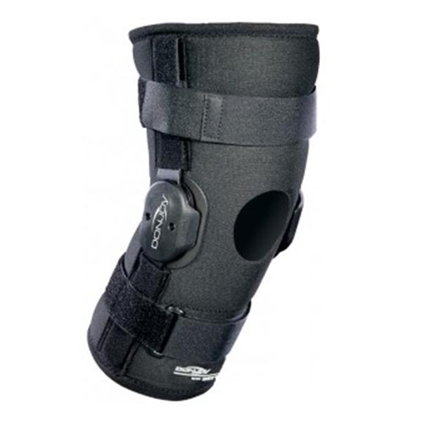 DJO, Inc Brace Sleeve Economy Adult Knee Neoprene Black Size 2X-Large Universal Each - 11-2006-6