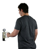 Baseline Wrist Dynamometer - Analog 500 lb Capacity, with Knob Grip & Mount Bracket - FE-12-0250