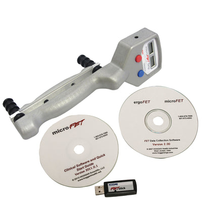 MicroFET HandGRIP digital grip strength dynamometer with clinic and data software