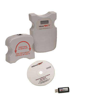 MicroFET6 digital dual inclinometer with clinic and data software