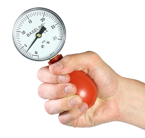 Baseline Dynamometer - Pneumatic Squeeze Bulb - 30 PSI Capacity, no reset - FE-12-0290
