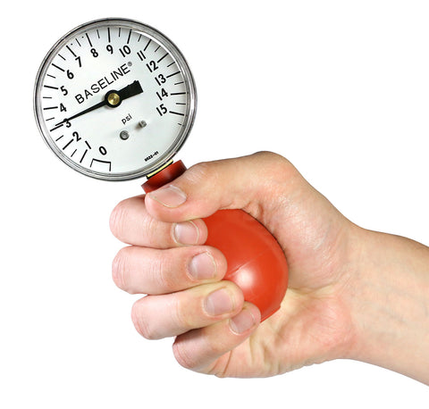 Baseline Dynamometer - Pneumatic Squeeze Bulb - 15 PSI Capacity, no reset - FE-12-0292