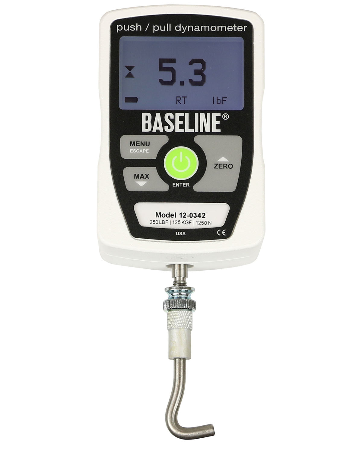 Baseline MMT - Electronic - Includes 3 Push, 2 Pull Attachments - 250 lb Capacity - FE-12-0342