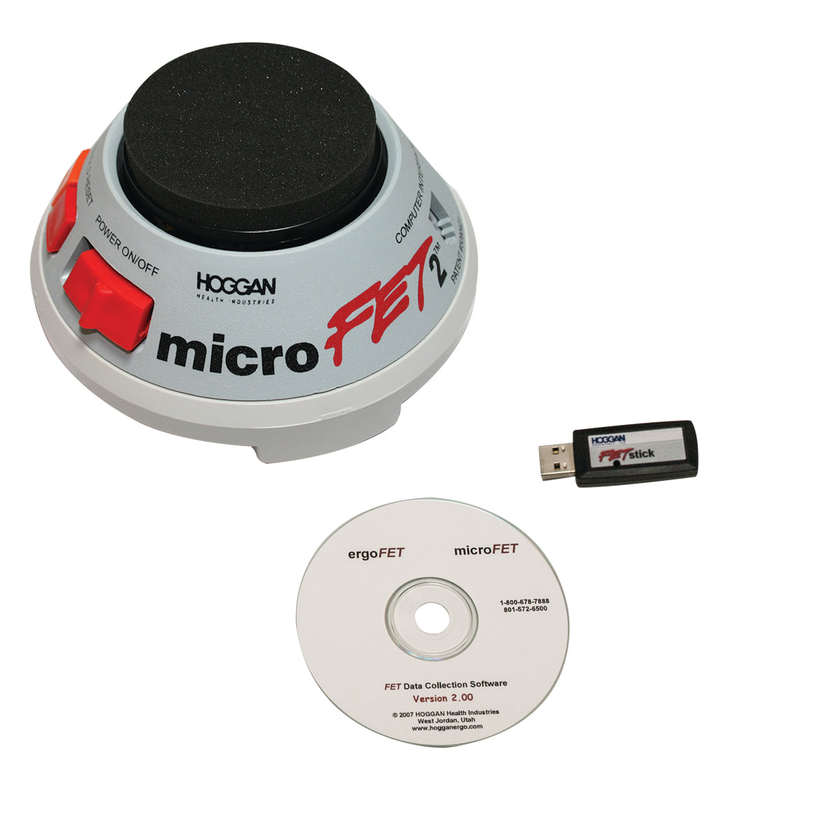MicroFET2 MMT handheld dynamometer with data collection software