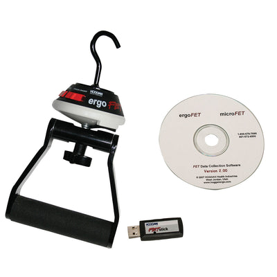 ErgoFET MMT handheld dynamometer with clinic and data software
