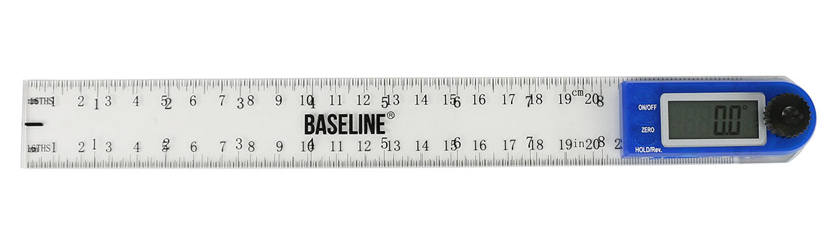 Baseline Digital Plastic 360 Degree 10 inch Goniometer - FE-12-1049