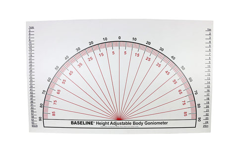 Baseline Adjustable Wall Goniometer