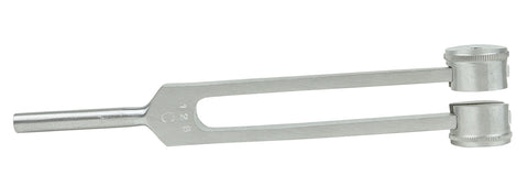 Baseline, Tuning Fork with weight, 128 cps