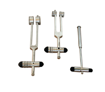 Percussion Hammer - Neurological Buck Combination with 256 cps Tuning fork, 25-pack