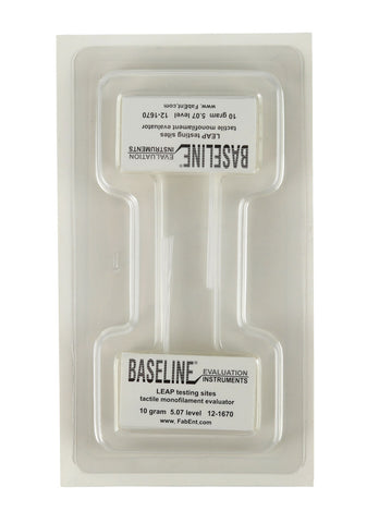 Baseline Tactile Monofilament - LEAP Program - Disposable - 5.07 - 10 gram - 20-pack - FE-12-1670-20