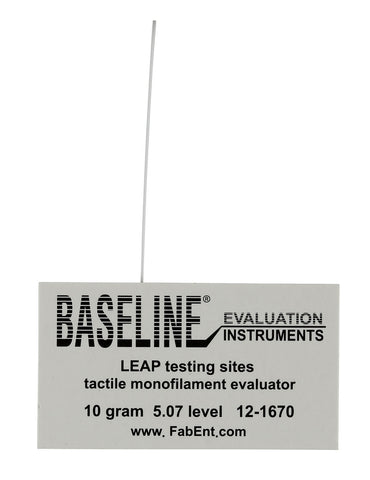 Baseline Tactile Monofilament - LEAP Program - Disposable - 5.07 - 10 gram - Single unit - FE-12-1670