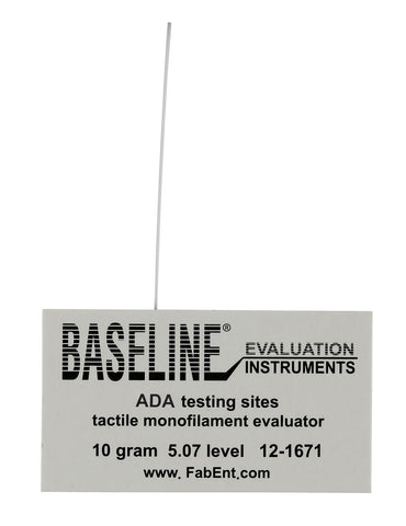 Baseline Tactile Monofilament - ADA Program - Disposable - 5.07 - 10 gram - Single unit - FE-12-1671