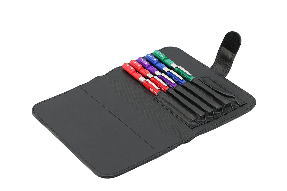 Baseline Fold-Up Monofilament, Evaluator Hand Set with Case (Set of 5: 2.83, 3.61, 4.31, 4.56, 6.65) - FE-12-1740