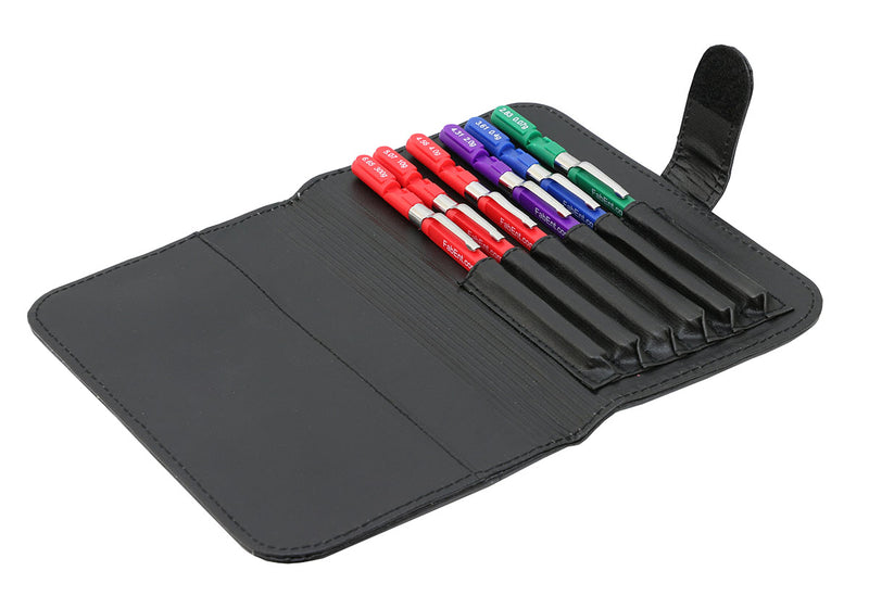 Baseline Fold-Up Monofilament, Evaluator Foot Set with Case (Set of 6: 2.83, 3.61, 4.31, 4.56, 5.07, 6.65) - FE-12-1741