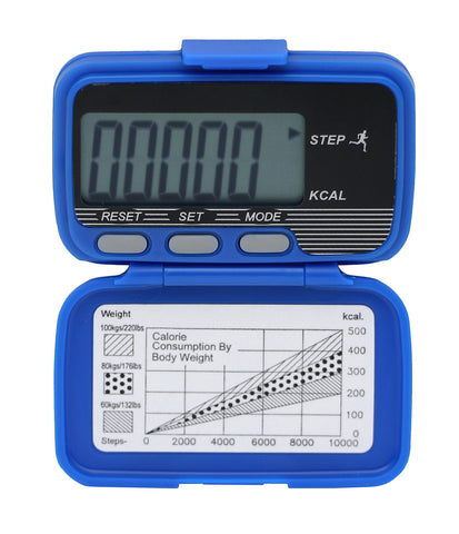 Baseline Standard Pedometer, Step, Distance & Calorie, Includes Strap - FE-12-1955