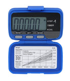 Baseline Deluxe Pedometer, Step, Distance, Calorie, Activity Time, Includes Strap - FE-12-1956