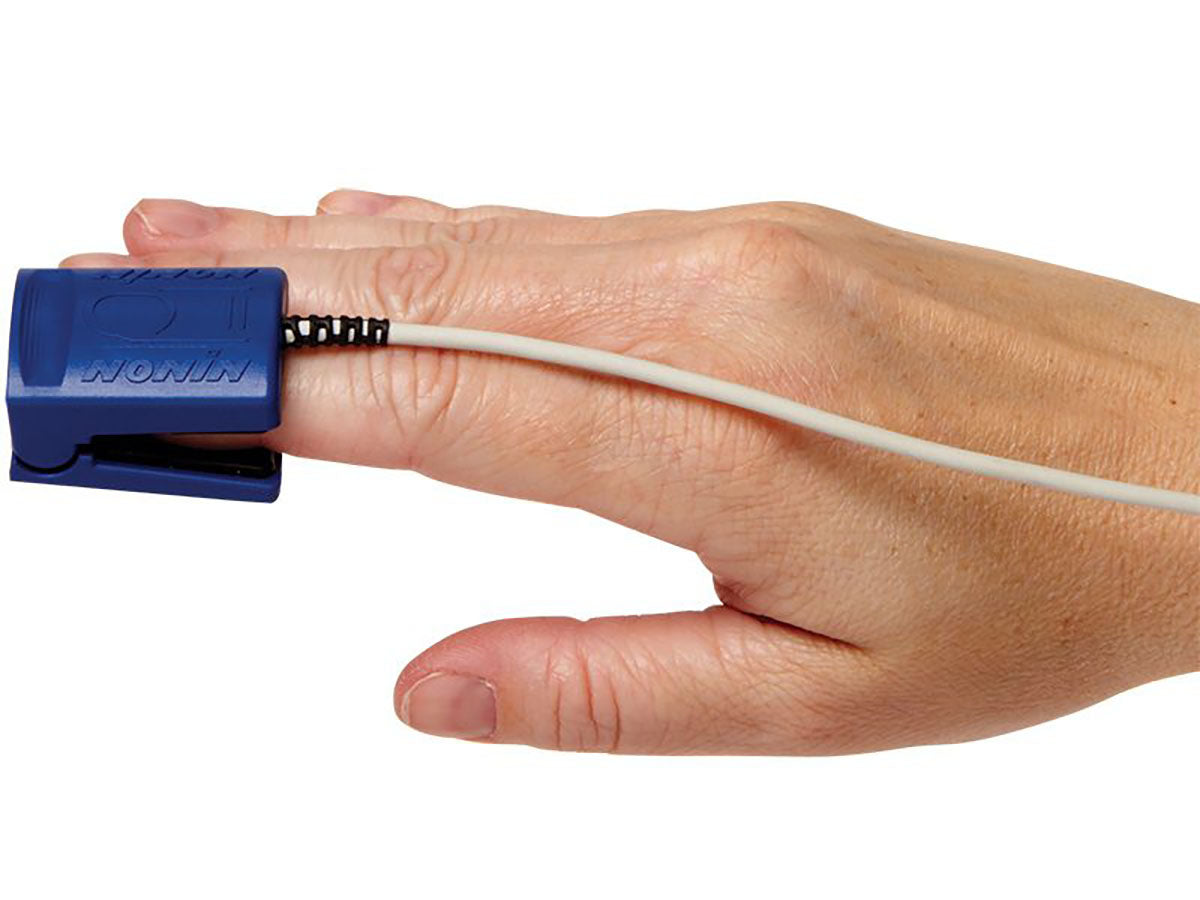 Nonin PureLight Reusable Pulseoximetry Sensor - Adult Fingerclip - FE-12-1971