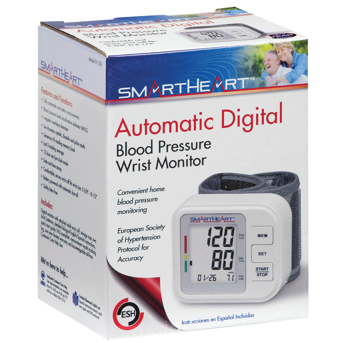 Wristwatch - Blood Pressure and Pulse Monitor  - FE-12-2151