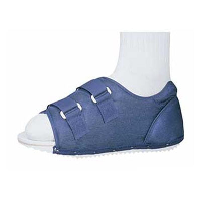 DJO, Inc Shoe Post-Op Nylon/Foam Blue Rocker Sole Women 6-8 Size Medium Each - 79-90195
