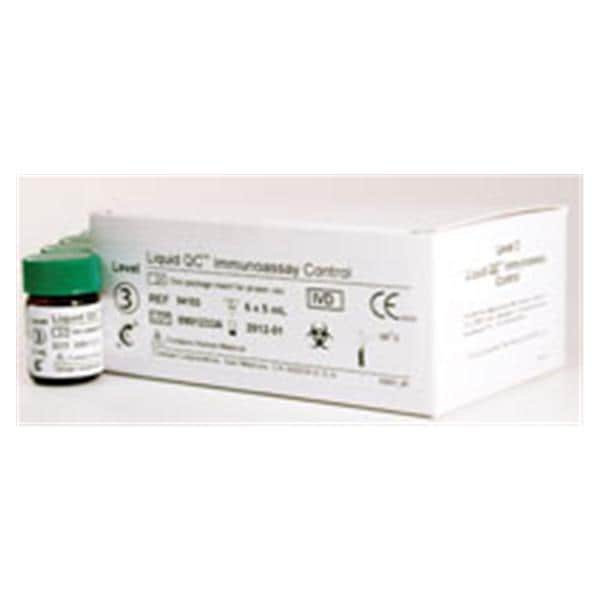 King Diagnostics Inc Liquid QC Multi-Analyte Level 1 Control 6x5mL For Analyzer Each - 94101