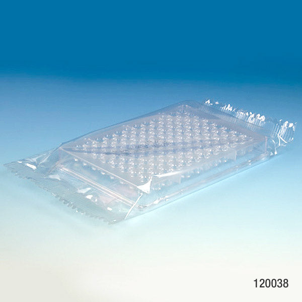 Globe Scientific Microtitration Plate, 96-Well, PS, STERILE, Individually Wrapped