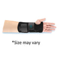 Hely & Weber Splint Orthosis Modabber Standard/Short Wrist Kuhl Neoprene Black Left Each - 5819L