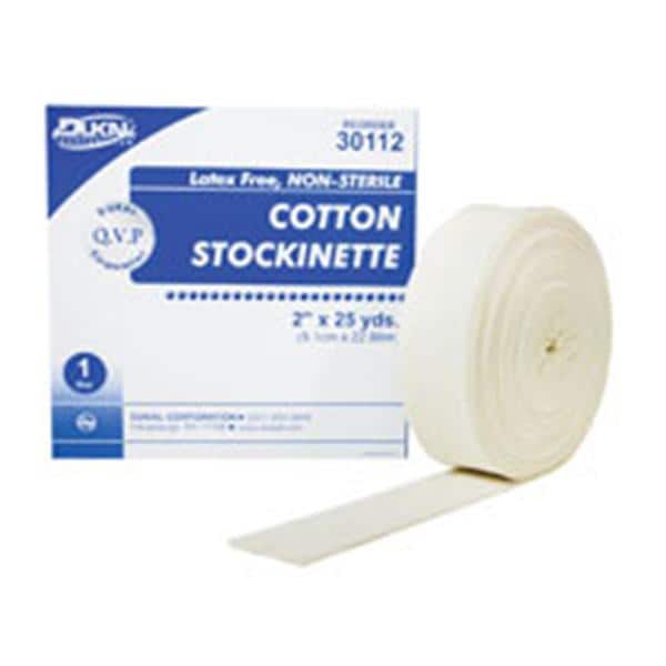 Dukal Corporation Stockinette Cotton Knit 2"x25yd Tubular Not Made With Natural Rubber Latex NS Rl - 30112