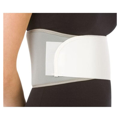 DJO, Inc Belt Rib Elastic Men White/Gray Size 6" Universal Each - 79-89050