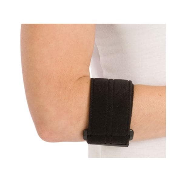 DJO, Inc Strap Support Clinic Adult Tennis Elbow Nyl Nvy Sz OSFA Universal Each, 6 Each/PK - 79-81031