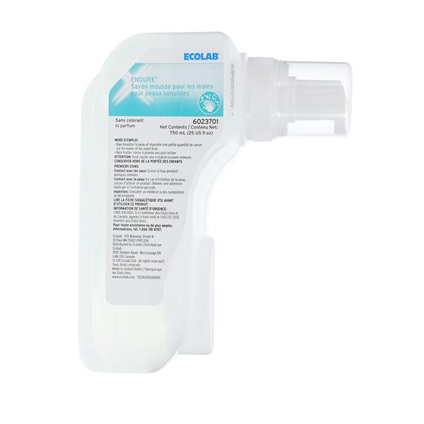 Ecolabs/Huntington Med. Soap Foam Endure Sensitive 750 mL Fragrance Free 6/Ca - 6023701